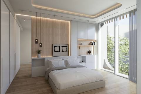 Apartamento T3 em construção, perto da praia.