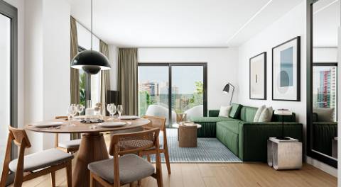 Apartamento T3, junto da praia.