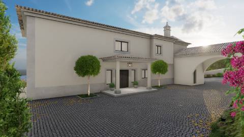 Lote para moradia com projeto aprovado em Santa Bárbara de Nexe

