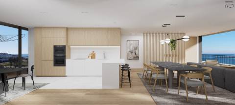 Apartamento T3 com varanda e estacionamento na Margem do Rio Douro