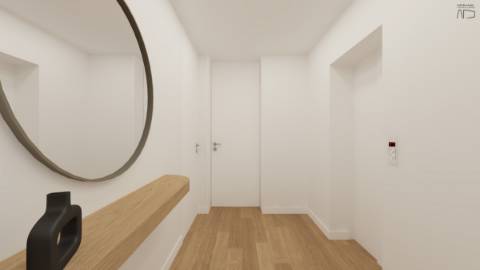 Apartamento T3 com varanda e estacionamento na Margem do Rio Douro