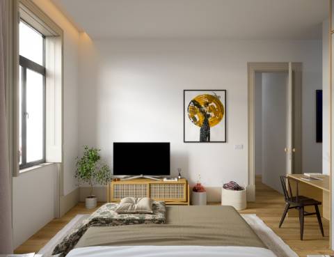Apartamento T2 totalmente remodelado. - Boavista
