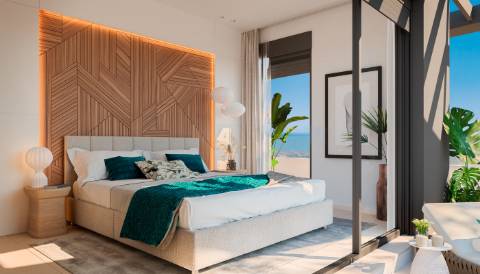Apartamento T3 com varanda.