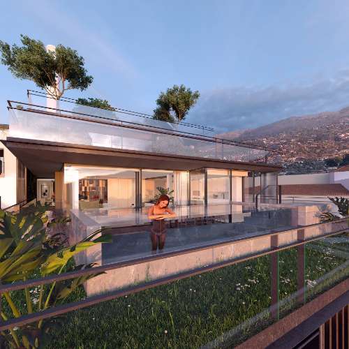 Apartamento T3 de Luxo com Piscina no Centro do Funchal
