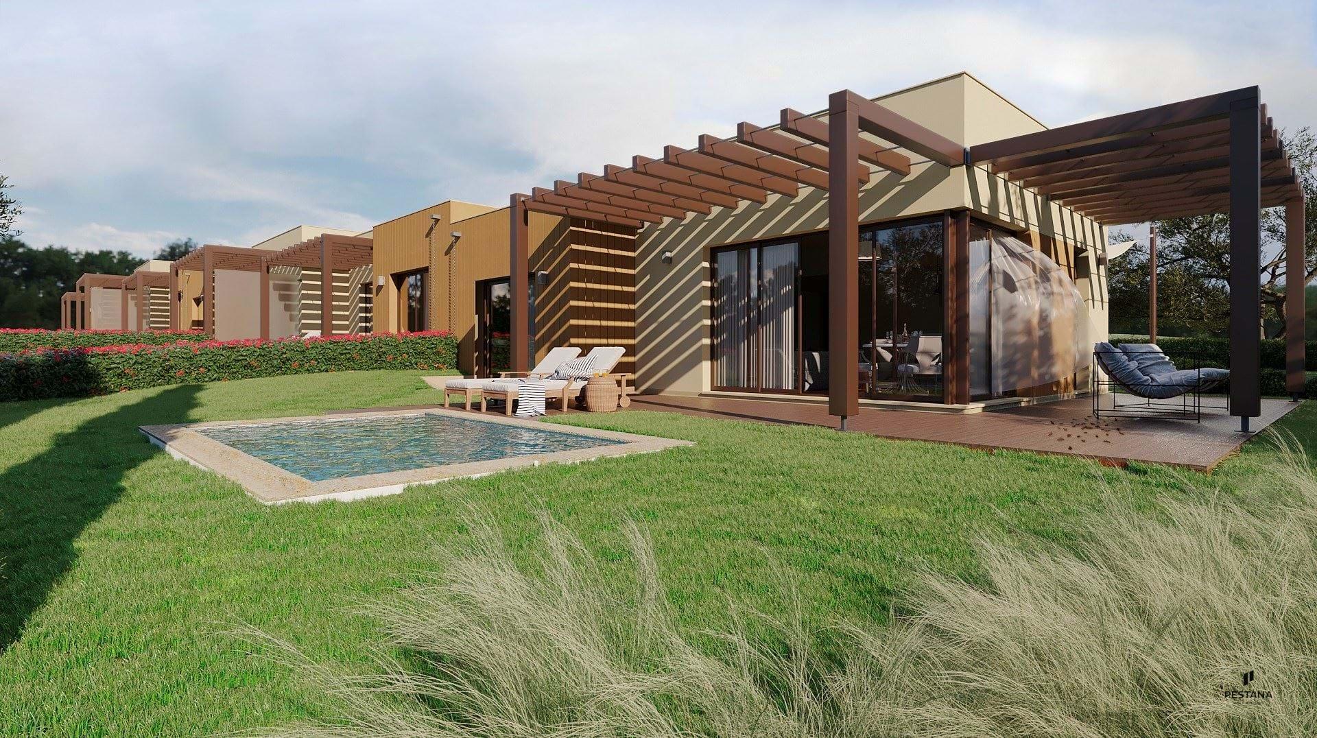 Moradia em banda de 2 quartos no Silves Golfe Resort - Algarve