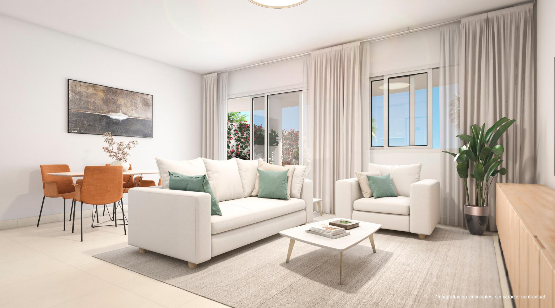 Apartamento T3 com terraço.