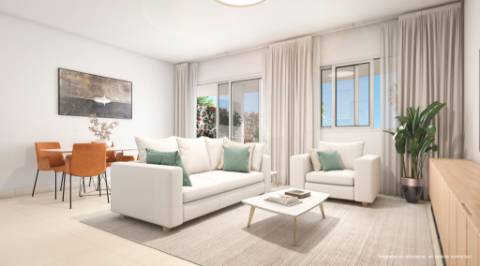 Apartamento T3 com terraço.