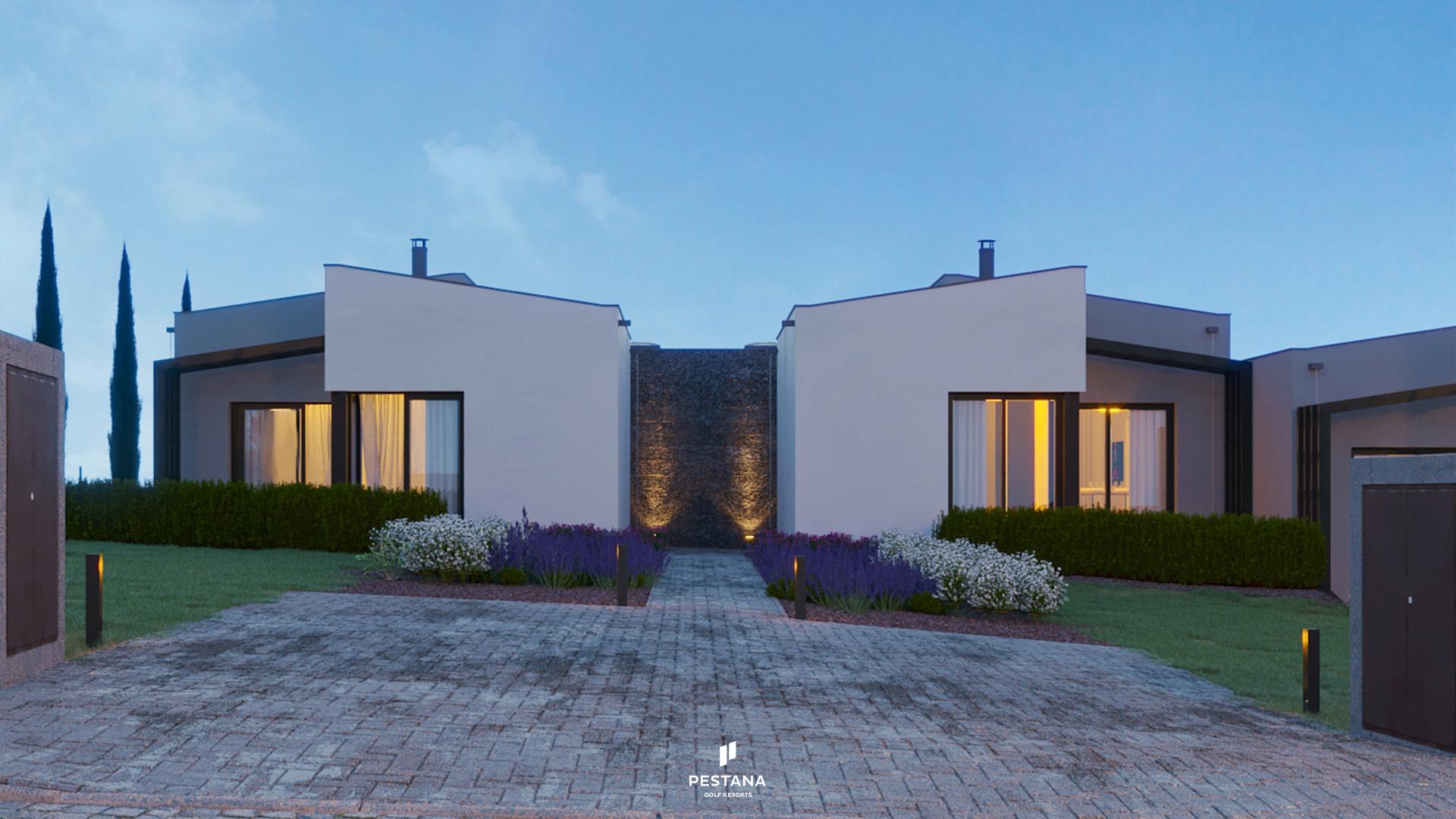 Moradia em banda de 2 quartos com piscina no Silves Golfe Resort - Algarve