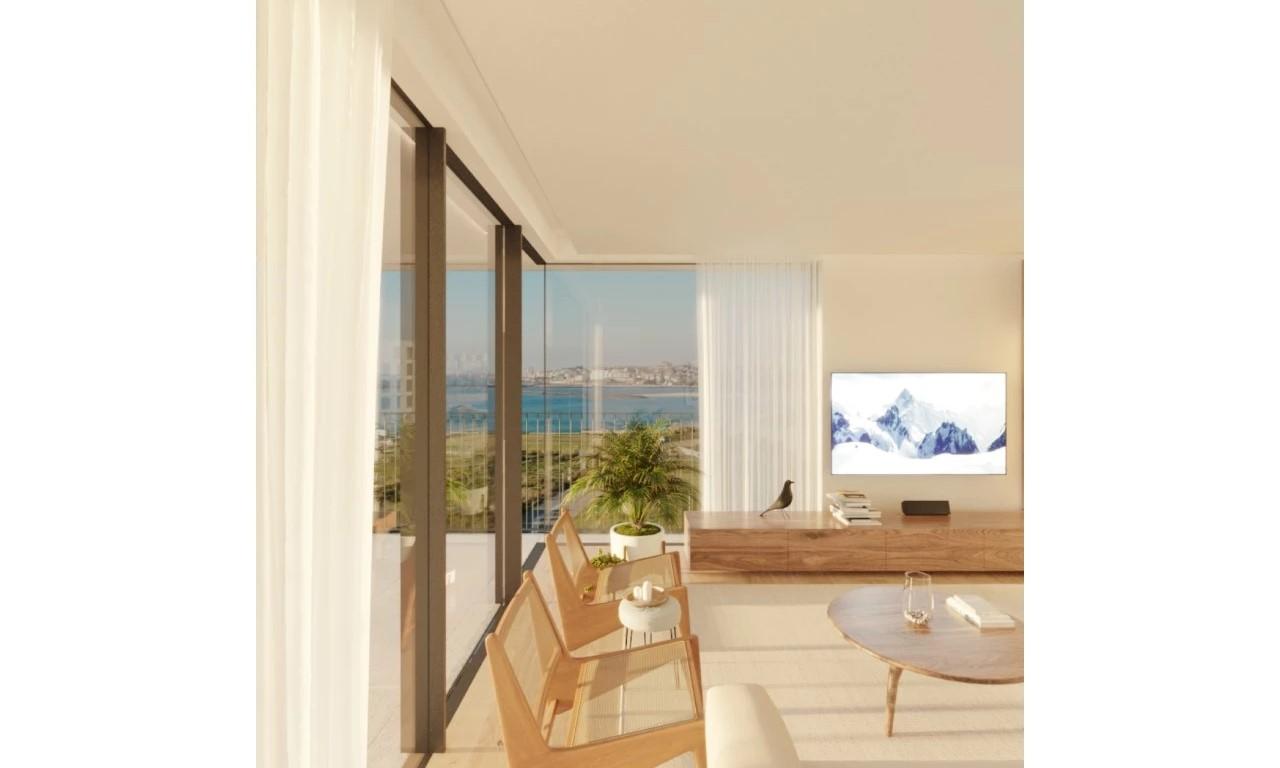 Apartamento T2 com ampla varanda na margem do Rio Douro