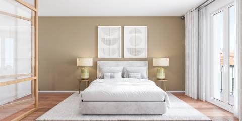 Apartamento T2 com varanda