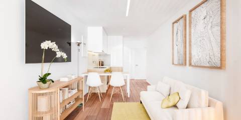 Apartamento T2 com varanda