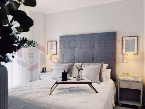 Apartamentos t2 novos em condomínio fechado com piscina, com vista rio e mar.