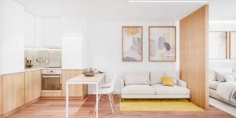 Apartamento T1 na zona histórica do Porto