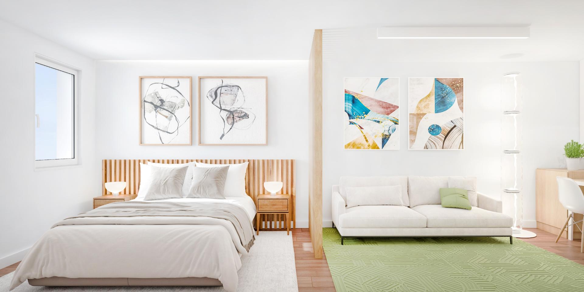 Apartamento T1 no Centro do Porto