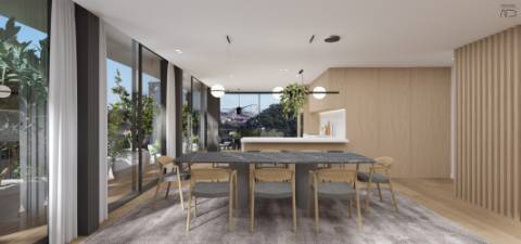 Apartamento T4 com varanda e estacionamento na Margem do Rio Douro
