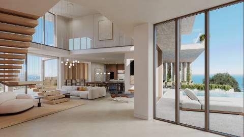 Lote com Projeto aprovado pronto para construir, com vista mar e Golfe em Lagos