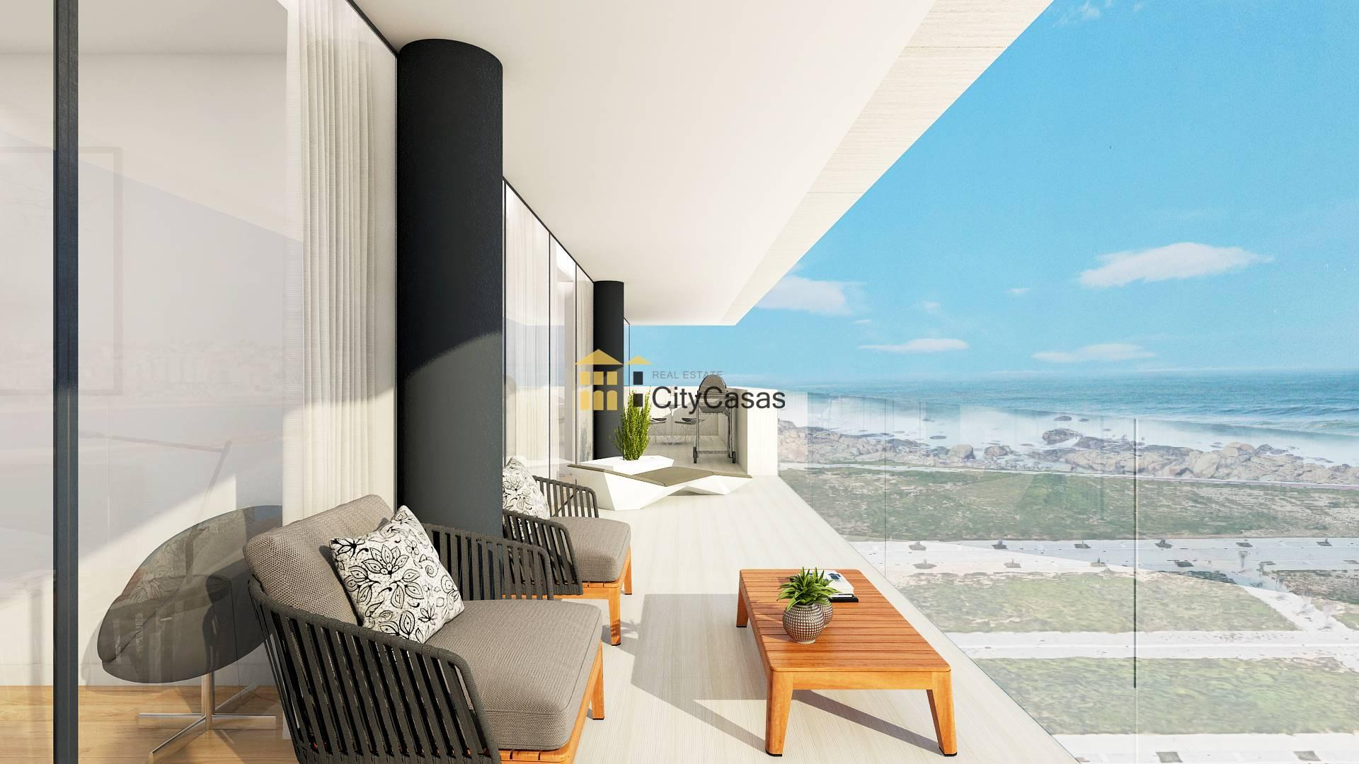 Apartamento T4 Novo | Vistas Panorâmicas Mar e Rio