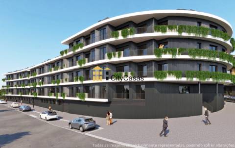 T2 Novo c/ Terraço e L. Garagem | Areosa