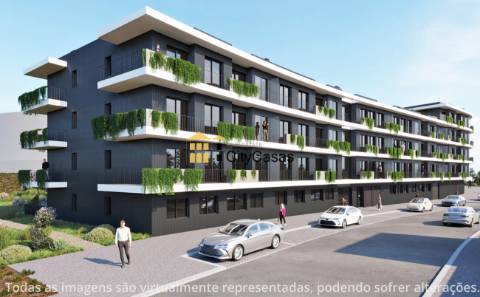 T2 Novo c/ Terraço e L. Garagem | Areosa