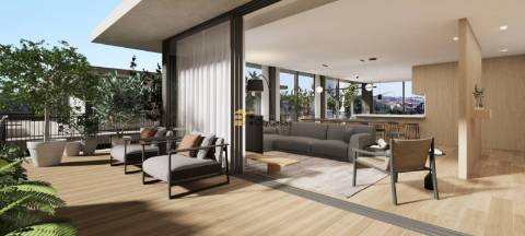 Penthouse T5 c/ Terraço| Novo | Vistas Panorâmicas Rio Douro e Mar