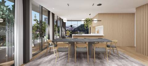 Penthouse T5 c/ Terraço| Novo | Vistas Panorâmicas Rio Douro e Mar