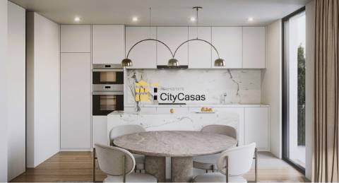 Apartamento T2 Novo c/ Terraço e L. Garagem em Canidelo