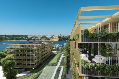 ApartamentoT2 c/ Varanda 33 me | Junto ao Rio Douro