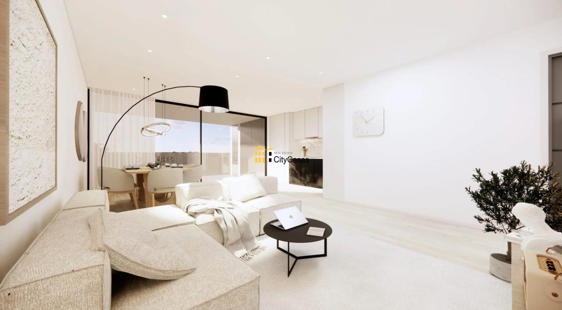 Apartamento T3 Novo c/ Garagem Fechada