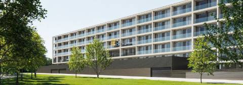 T1 Novo c/ Varanda e L. Garagem | Pedrouços.