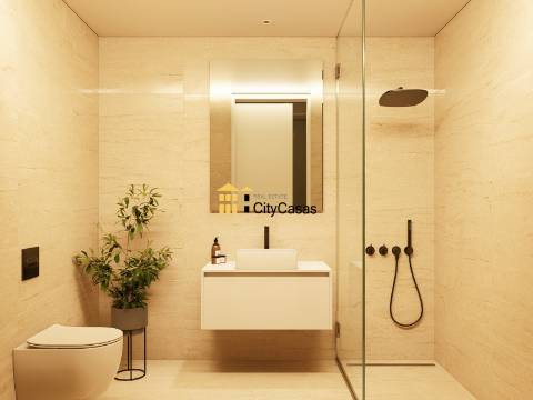 Apartamento T2 Novo em Condomínio com Piscina