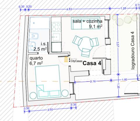 Casa Recuperada na Lavandeira, Oliveira do Douro