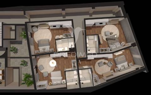 Empreendimento de apartamentos t1 em s.vicente, braga