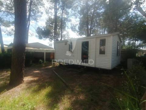 Fabulosa mobile home t2 remodelada em parque no pinhal novo