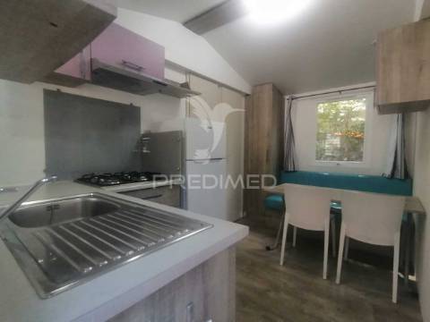 Fabulosa mobile home t2 remodelada em parque no pinhal novo
