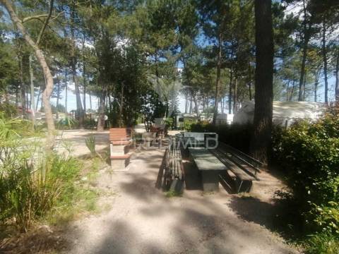 Fabulosa mobile home t2 remodelada em parque no pinhal novo
