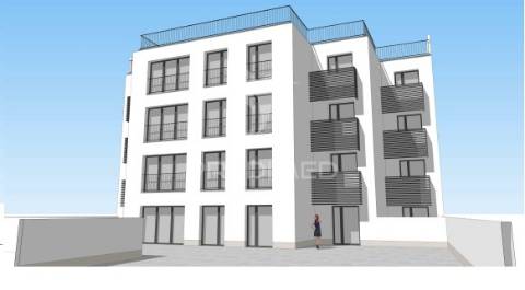 Terreno urbano com projeto aprovado para prédio