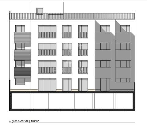 Terreno urbano com projeto aprovado para prédio