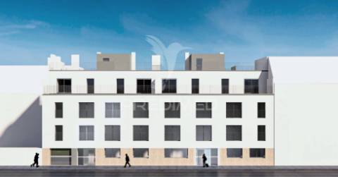 Terreno urbano com projeto aprovado para prédio