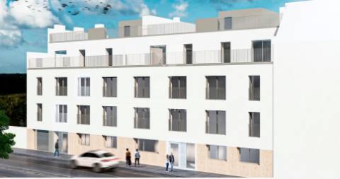 Terreno urbano com projeto aprovado para prédio