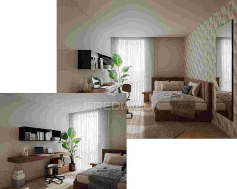 Apartamento t2 com varanda e lugar de garagem na prelada