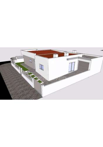 Suíte, garagem. sala e cozinha em open space de 41,7m2