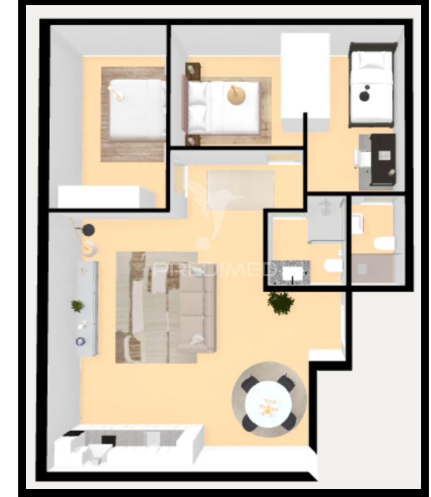 Apartamento t3 em carnide