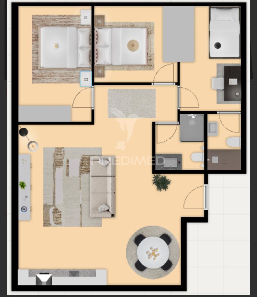 Apartamento t3 em carnide
