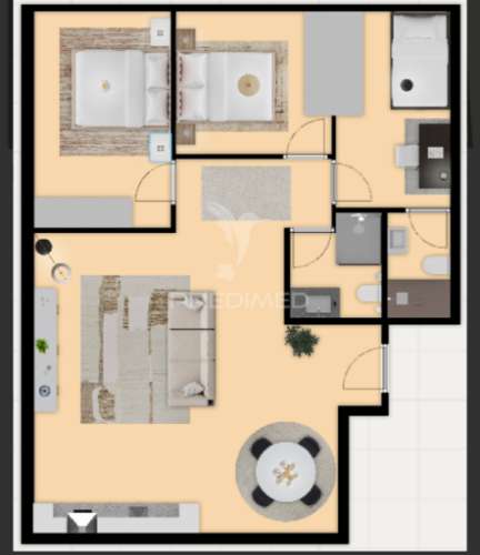 Apartamento t3 em carnide