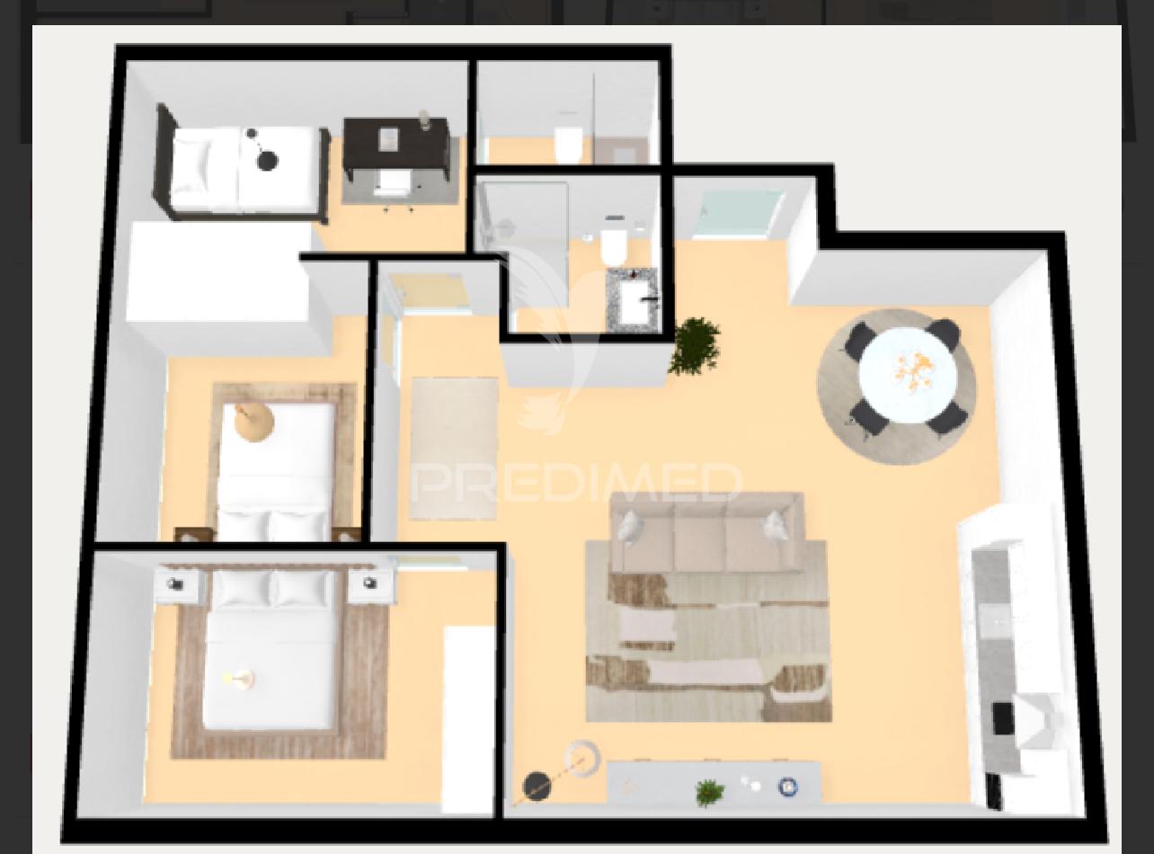Apartamento t3 em carnide