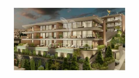Apartamento t1 com varanda com vista mar