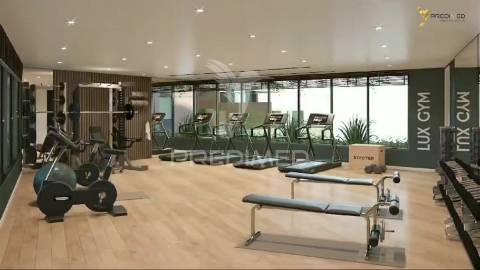 Apartamento t1 com piscina privada e jardim