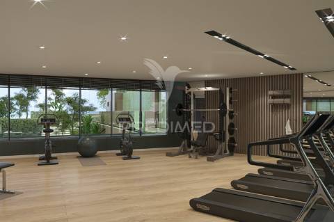 Apartamento t2 com jardim e piscina privada