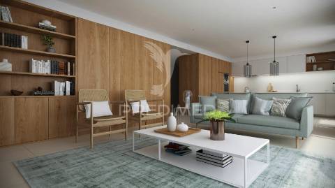Apartamento t3 luxo, condomínio fechado, em lagos