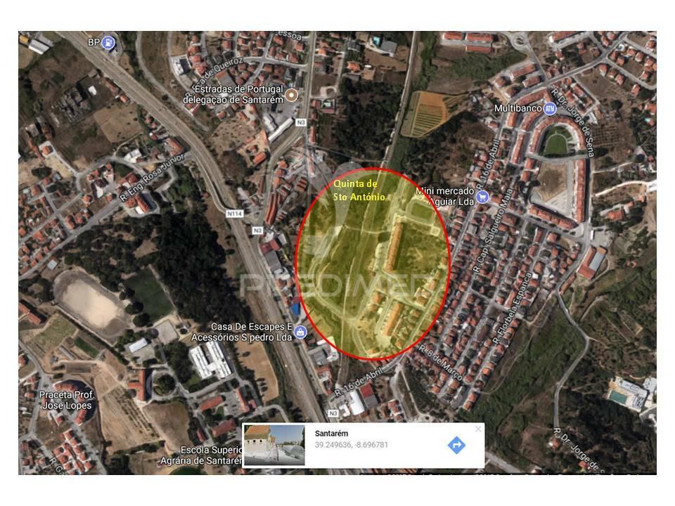 Lote para prédio em  santarém em urbanização de referência